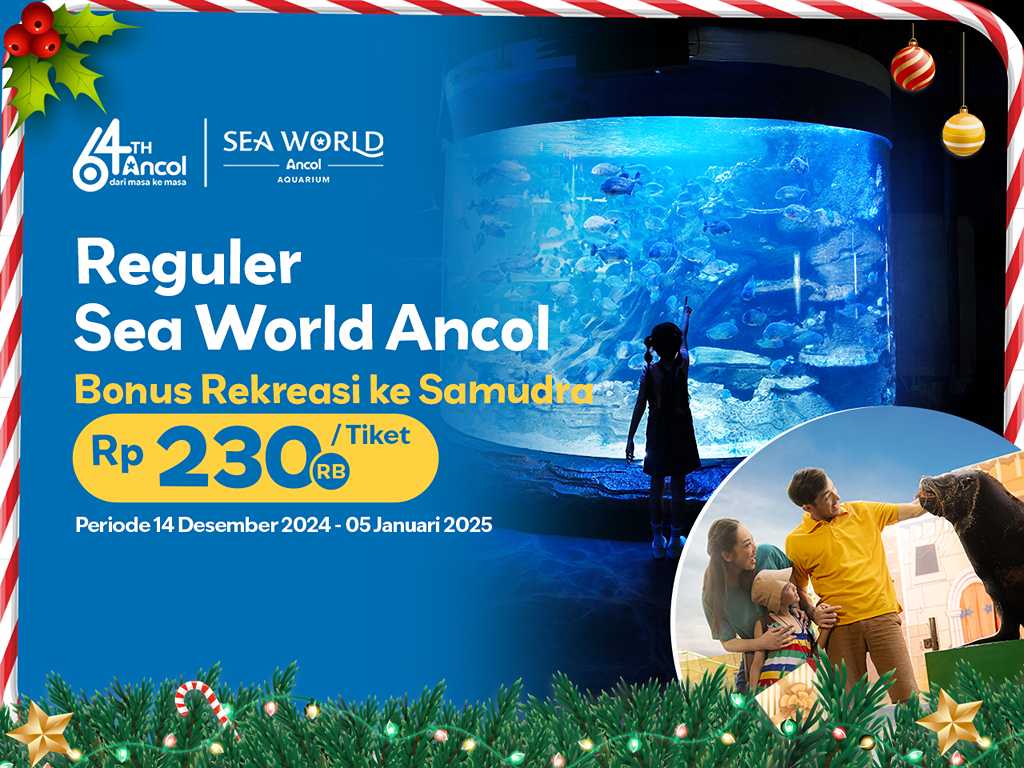 Liburan Penuh Ceria Ke Sea World Ancol Bonus Liat Dolphin di Samudra Ancol!